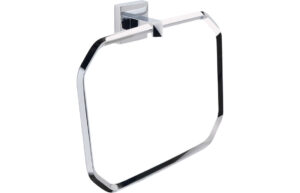 Derby Towel Ring - Chrome