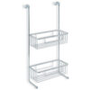 Chambers 2-Tier Shower Caddy - Chrome