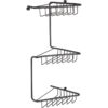 Bronte 3-Tier Corner Shower Caddy - Black