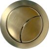 Dual Push Button Cover (Cable) - Brushed Brass