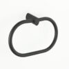 Aspen Towel Ring - Black