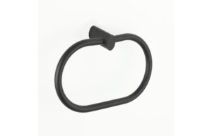 Aspen Towel Ring - Black