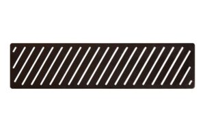 Linear Tray Waste Cover - Matt Black