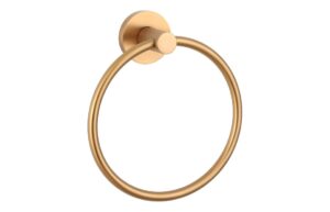 Aldock Towel Ring - Brushed Bronze