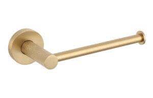 Aldock Toilet Roll Holder - Brushed Brass