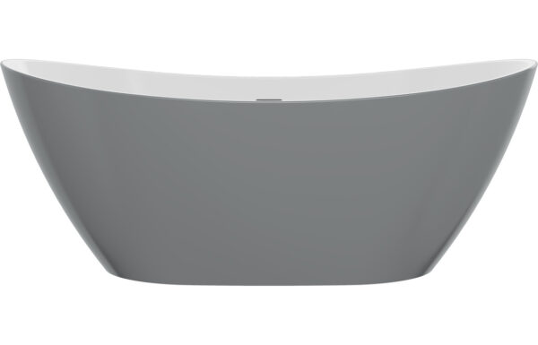 Broadview Freestanding 1700x780x690mm Bath - Grey