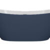 Broadview Freestanding 1700x780x690mm Bath - Matt Blue
