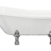 Broadwater Freestanding 1530x670x760mm 2TH Bath w/Feet