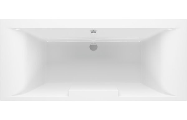 Nightingale Deluxe Square Double End 1700x750x550mm 0TH Bath w/Legs