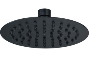 Grove 200mm Round Ultraslim Showerhead - Matt Black
