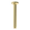 Grove 180mm Round Ceiling Arm - Brushed Brass