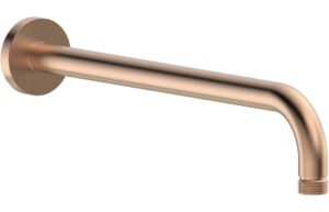 Grove 320mm Round Shower Arm - Brushed Bronze