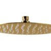 Vema Tiber 250mm Round Showerhead - Brushed Brass