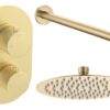 Grove Round Shower Valve & Kit Pack 1 - Brushed Brass