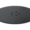 Low Profile Tray Waste Cover - Matt Black