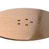 Low Profile Tray Waste Cover - Brushed Bronze