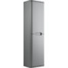 Hertford 350mm 2 Door Wall Hung Tall Unit - Matt Grey