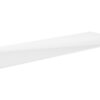 Stevenage 605mm Laminate Worktop - White Gloss