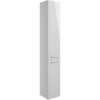Baldock 350mm Floor Standing 2 Door Tall Unit - Grey Gloss