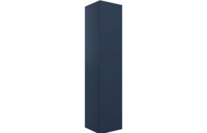 Cuffley 350mm Wall Hung 1 Door Tall Unit - Matt Deep Blue
