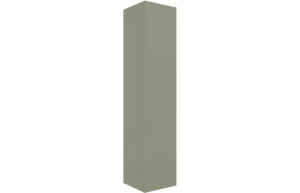Cuffley 350mm Wall Hung 1 Door Tall Unit - Matt Olive Green