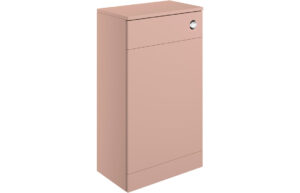 Cuffley 500mm WC Unit - Matt Antique Rose