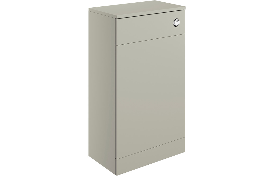 Cuffley 500mm WC Unit - Matt Latte