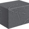 Aston 600mm Wall Hung Storage Drawer - Grey Marble