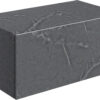 Aston 800mm Wall Hung Storage Drawer - Grey Marble