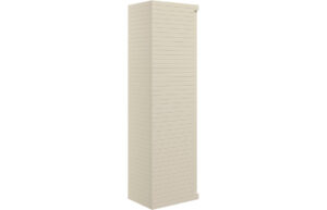 Hatfield 350mm Wall Hung 1 Door Tall Unit - Matt Cotton