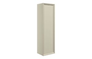 Harpenden 345mm Wall Hung 1 Door Tall Unit - Matt Cotton