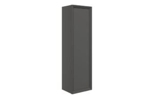 Harpenden 345mm Wall Hung 1 Door Tall Unit - Matt Clay