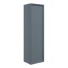 Harpenden 345mm Wall Hung 1 Door Tall Unit - Matt Storm Blue
