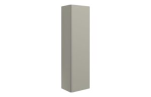 Meredith 350mm Wall Hung 1 Door Tall Unit - Matt Latte