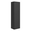 Meredith 350mm Wall Hung 1 Door Tall Unit - Matt Black