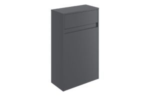 Welwyn 500mm Floor Standing WC Unit - Matt Graphite Grey