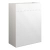 Truro 600mm Standard WC Unit - White Gloss (Grey Cab)