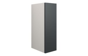 Truro 200mm Standard Toilet Roll Unit - Matt Graphite Grey (Grey Cab)
