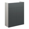 Truro 500mm Slim Basin Unit - Matt Graphite Grey (Grey Cab)