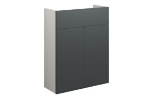 Truro 500mm Slim Basin Unit - Matt Graphite Grey (Grey Cab)