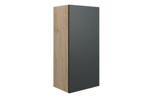 Truro 300mm Slim Base Unit - Matt Graphite Grey (Oak Cab)