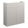 Truro 600mm Slim Basin Unit - Matt Dove Grey (Grey Cab)
