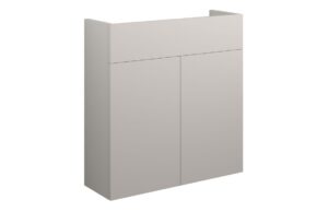 Truro 600mm Slim Basin Unit - Matt Dove Grey (Grey Cab)
