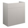 Truro 600mm Standard Basin Unit - Matt Dove Grey (Grey Cab)