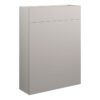 Truro 600mm Slim WC Unit - Matt Dove Grey (Grey Cab)