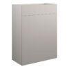 Truro 600mm Standard WC Unit - Matt Dove Grey (Grey Cab)