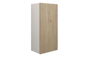 Truro 300mm Slim Base Unit - Havana Oak (Grey Cab)