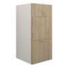 Truro 300mm Standard 3 Drawer Unit - Havana Oak (Grey Cab)