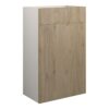 Truro 500mm Standard WC Unit - Havana Oak (Grey Cab)