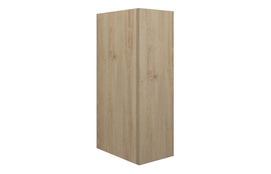 Truro 200mm Standard Toilet Roll Unit - Havana Oak (Oak Cab)